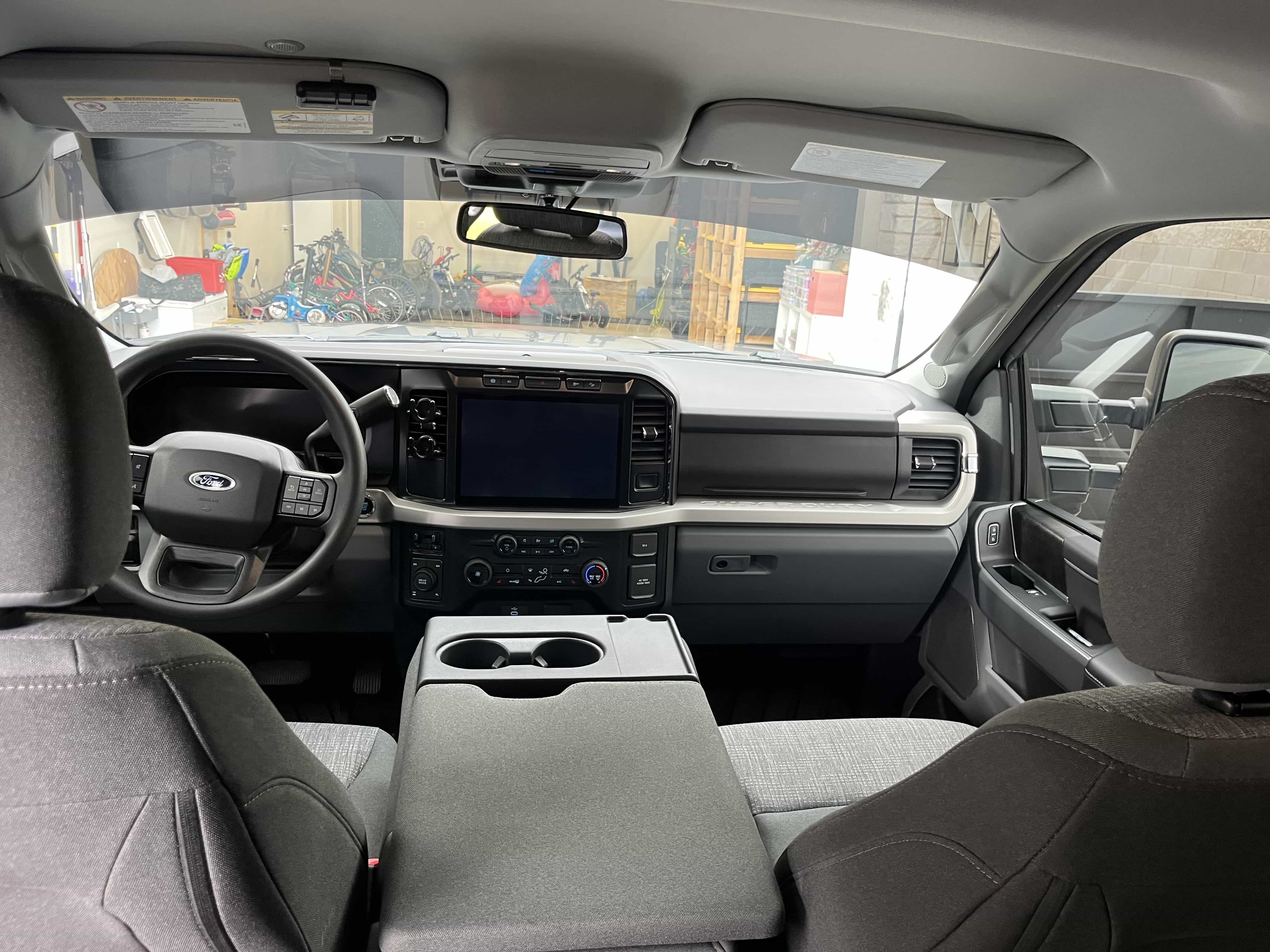 Clean interior detailing sample